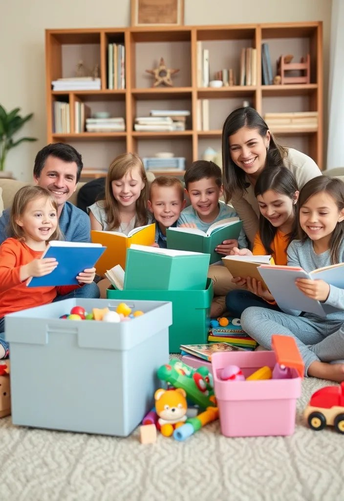 12 Decluttering Tips to Kickstart Your New Year (Marie Kondo Approved!) - 10. Involve the Family