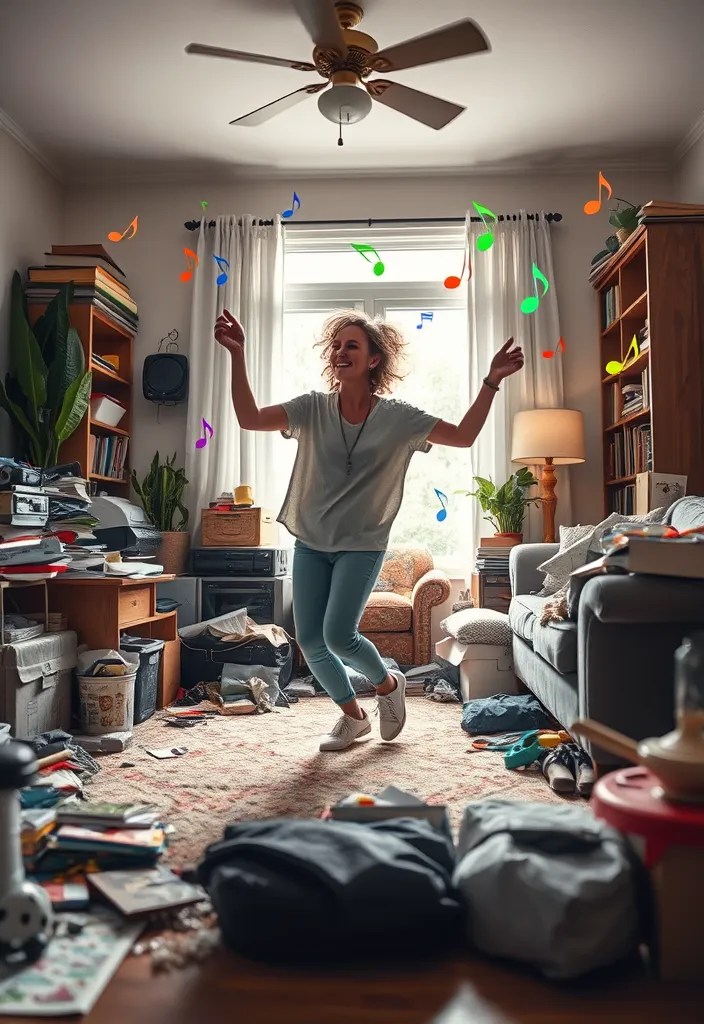 12 Decluttering Tips to Kickstart Your New Year (Marie Kondo Approved!) - 6. Create a Decluttering Playlist