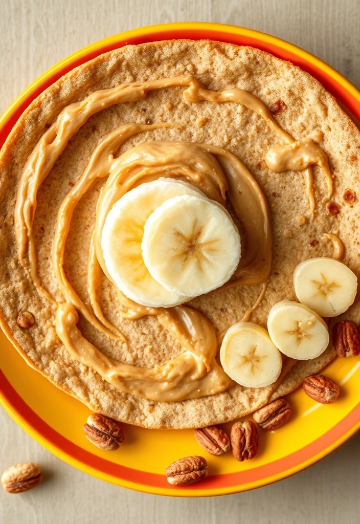 8 Grab-and-Go Breakfasts That Will Fuel Your Busy Day in No Time! - 6. Nut Butter Banana Wraps